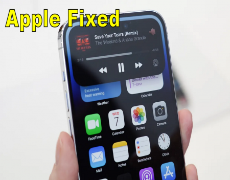 Apple might have fixed the notch
