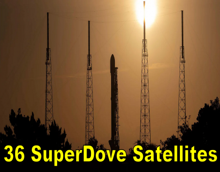 SpaceX Will Launch 36 SuperDove Satellites