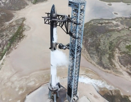 SpaceX's Starship Rocket Sails Through First Fueling Test